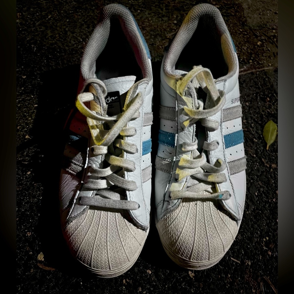Adidas Original Superstar Shoes Men’s Size 8